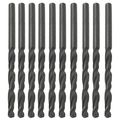 10 Pcs Metal Straight Shank Hss 3 2mm Dia Twist Drill Bit 