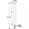 Prime-line Fj 3720 37 In X 9 16 Spiral Non-tilt Balance Red Tip Single Pack