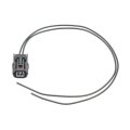 Electrical Connector For Honda Pilot 2009 To 2023 Blade Terminal Oval Female 18 Ga Gauge Black Alx Pau Si S2850 Cla17 