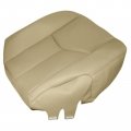 Secosautoparts Driver Passenger Side Top Bottom Lean Back Leather Seat Cover Compatible With Chevy Gmc Tahoe Yukon Suburban