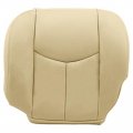 Secosautoparts Driver Passenger Side Top Bottom Lean Back Leather Seat Cover Compatible With Chevy Gmc Tahoe Yukon Suburban