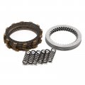 Sfriding Clutch Basket Kit For Kawasaki Kfx400 Ksf400 2003-2006 Including Friction Plates Steel Springs Black