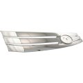 Grille For Ford Fusion 2006 To 2009 Bright Chrome Shell And Insert 1 Piece Type Fo1200467 6e5z8200a