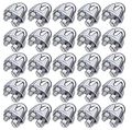 Toolusa Wire Rope Eye Bolt 3mm 1 8 Tr-20108-z025 Pack Of 25 Pcs 