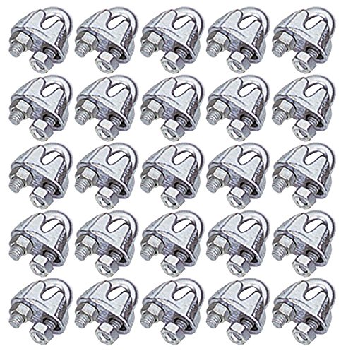 Toolusa Wire Rope Eye Bolt 3mm 1 8 Tr-20108-z025 Pack Of 25 Pcs