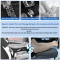 Cdefg Armrest Support Elbow Rest Pad Extender Console Storage Organizer Adjustable Height Comfort Arm Pads Universal Fit For