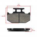 Rear Brake Pads For Kawasaki Kdx220 Kdx220r 1997-2005 43082-1131 Model Kvtr-16454