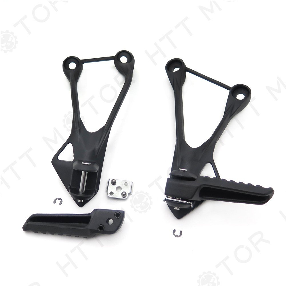 Xkmt Group Motorbike Black Rear Passenger Foot Peg Bracket Fit for