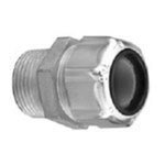 Thomas Betts 2521 Cord Connector Strain Relief Straight Male 1 2 Zinc Die Cast- Pack Of 5