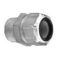 Thomas Betts 2521 Cord Connector Strain Relief Straight Male 1 2 Zinc Die Cast- Pack Of 5 