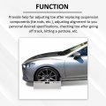 Hecasa Diy Toe Plates Wheel Alignment Tool 4 Probes High Grade Aluminum Double Tape Measures Tools Automotive