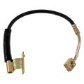 Brake Hose For Ford Crown Victoria 2003 2011 Black Epdm Rubber Flexible With Stamped Steel Bracket 15 63 In Axis 1 Length 