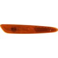Front Passenger Side Marker Light Assembly For Chevy Corvette 2005 To 2013 Amber Polycarbonate Lens Halogen Gm2551196 10316652