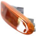 Front Passenger Side Marker Light Assembly For Chevy Corvette 2005 To 2013 Amber Polycarbonate Lens Halogen Gm2551196 10316652