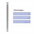 Uxcell 1 2 Dia X 6-1 12x164mm Double Head Standoff Screws Acrylic Glass Nails 6pcs