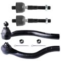 Front Inner And Outer Tie Rod End Kit For Honda Accord 2003 2006 Es80287 Es80288 Ev80209 4 Piece Steering Set