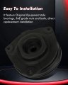 Front Right Side Strut Mount And Bearing For Nissan Juke 2011 To 2017 Leaf 2018 Alloy Steel Powder Coated 54320 1ka0b