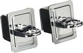 Erickson 01005 Chrome Stake Pocket Anchor With Rubber Base Block Pack Of 2 