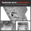 A-premium Engine Oil Pan Sump With Drain Plug Compatible Mercedes-benz C0 1994-1996 2l C230 1997-2000 2 3l Slk230 1998-2000 2