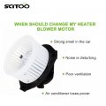 Heater Blower Motor Abs Plastic W Fan Fit Chevrolet Trailblazer