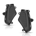 Front Bumper Fog Light Lamp Cover Pair For Toyota Rav4 2019 2020 2021 2022 Black Pp Material To1038225 To1039225 521270r150 