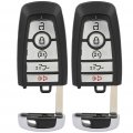 Ocpty 2 Remotes Key Fob Ford F-150 F-350 F-450 For F-550 Super Duty 2017-2020 M3n-a2c93142600