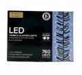 Designer S Excellence Multi Function Twinkle Cluster Light Strand End-to-end Warm White With Black Cord 299 760 Lights 