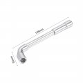 Uxcell 8mm Metric L Shaped Angled Hex Socket Wrench Chrome Plated Cr-v