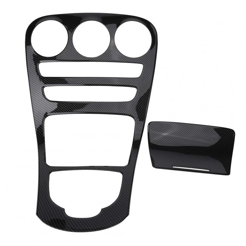 Fydun Console Panel Center Decoration Cover Trim 2pcs For Benz C-class W205 Glc-class W253 15-18