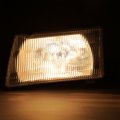 Kuafu Left Headlight W Adjusters Compatible With Peterbilt 375 385 Trucks Halogen Headlamp Clear Lens Driver Side