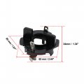 Uxcell H7 Headlight Xenon Bulbs Car Head Lights Clip Base Adapter Holder Black Plastic For Vw Caddy Volkswagen Golf 5