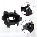 Uxcell H7 Headlight Xenon Bulbs Car Head Lights Clip Base Adapter Holder Black Plastic For Vw Caddy Volkswagen Golf 5