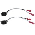 Premium 2-pack Car Front Rear Door Speaker Wiring Harness For 1999-2007 Ranger 