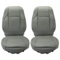 Seat Cover Replacement For 2016-2023 Toyota Tacoma Double Cab W Manual Adjustable Gray Driver