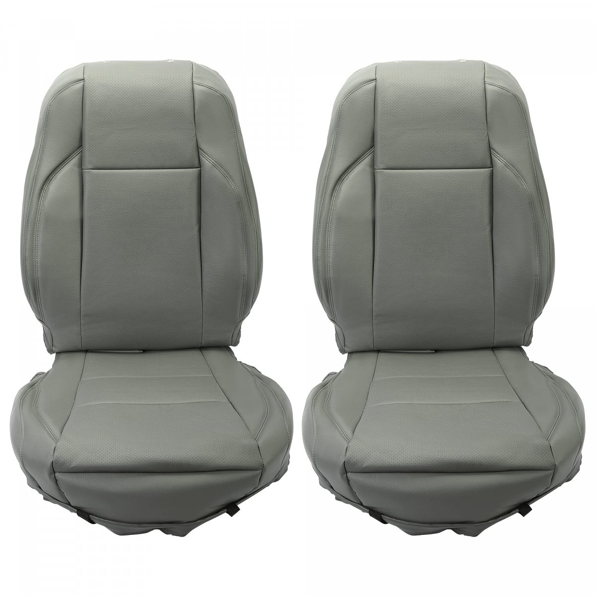 Seat Cover Replacement For 2016-2023 Toyota Tacoma Double Cab W Manual Adjustable Gray Driver