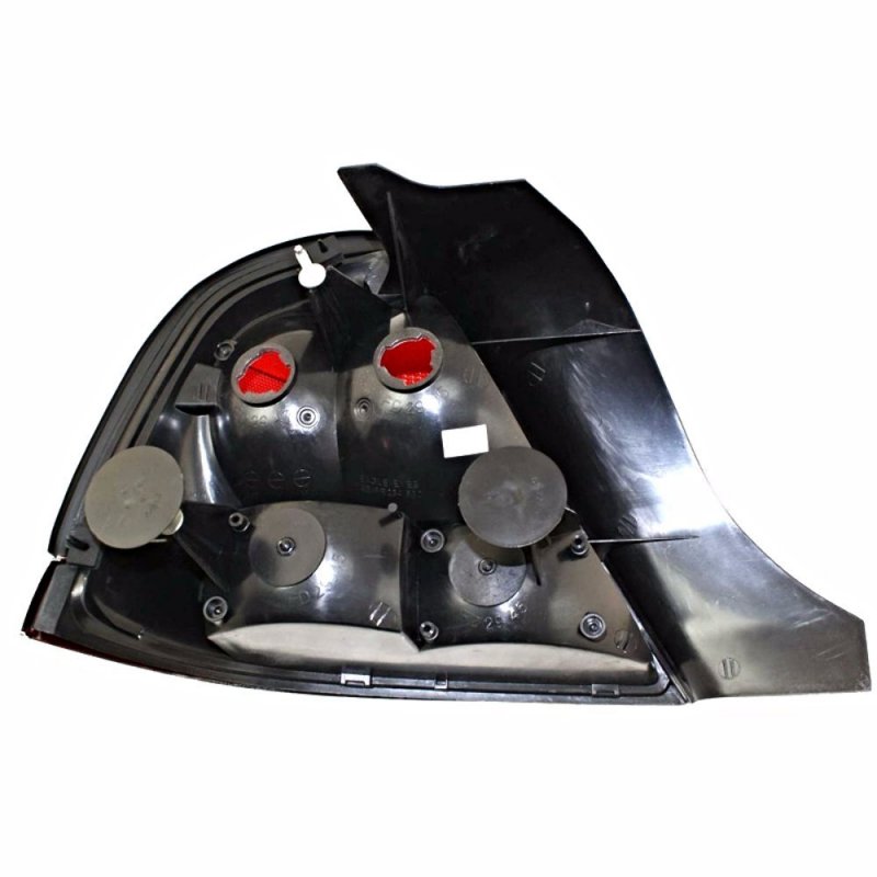Wholesale Parts Fits 99-11 Crown Victora Right Passenger Tail Lamp Unit Assembly W Chrome Trim- Red Lens-2 Bulbs