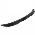 Aintier 1pc Carbon Fiber Spoiler Wing Compatible For 2006-2011 Bmw E90 3-series 4 Door Sedan 2008-2011 M3 Glossy Black Rear