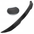 1pc Carbon Fiber Spoiler Wing Compatible For 2006-2011 Bmw E90 3-series 4 Door Sedan 2008-2011 M3 Glossy Black Rear Trunk Tail