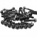 Autobahn88 Motorcycle Engine Bolt Dress-up Kit Compatible With Suzuki Sfv 650 Gladius 2009-2016 Black Set Of 26