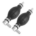 2pcs 10mm 3 8 Rubber Fuel Transfer Vacuum Line Hand Primer Bulb Pump Hose For Car Marine Boat Diesel 