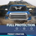 Front Upper Hood Bulge Molding Grille Trim For Toyota Tundra 2014 2021 Chrome Silver Finish To1231102 76180-0c030