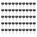 Neeseelily 14707 50 Pcs Ignition Keys 14603 8u-9569 05755125 940451 Compatible With Deutz Tractor D07 Series D6007 D6207 D6507