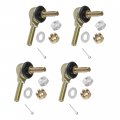 Caltric Two Sets Of Tie Rod End Kit For Arctic Cat 90 Utility 2007 2008 2009 2010 2011 2012 2013