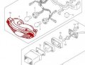 Motocycle Led Integrated Rear Running Tail Stop Brake Light Super Bright Fit For Suzuki 2004-09 Dl650 Dl1000 V-strom Dl 650