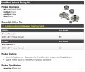 Marketplace Auto Parts Front Wheel Hub And Bearing Kit 4 Piece Compatible With 2003-2011 Honda Element Ex Lx W0171-n513683
