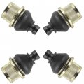 Caltric 4 Ball Joints Upper And Lower Set Compatible With Arctic Cat Prowler Xtx 700 Xt 2008 2009 2010-2016