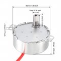 Uxcell Turntable Synchronous Synchron Motor 50-60hz 24 Vac Ccw 4w 5-6rpm