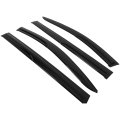 Side Window Deflectors For 2020 2026 Toyota Sienna 4 Piece In Channel Rain Guards And Visors Smoked Tint Finish 