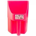 Tolco Heavy-duty Plastic Scoop 3 Quart Neon Pink 