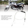 Motorcycle Dual Throttle Cable Abs Metal Engine Better Performance High Strength For Cg150cc 200cc 250cc